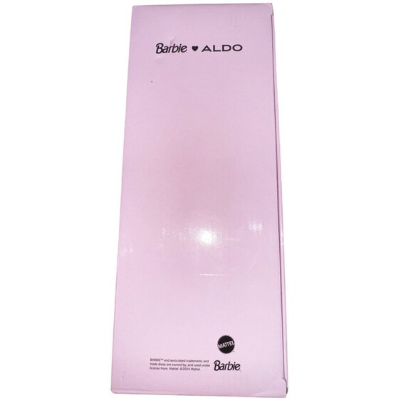 Barbie X Aldo Pink Crystal High Heel Pumps Size 9 Sexy Bling Doll Sparkle Shoes - Picture 8 of 14